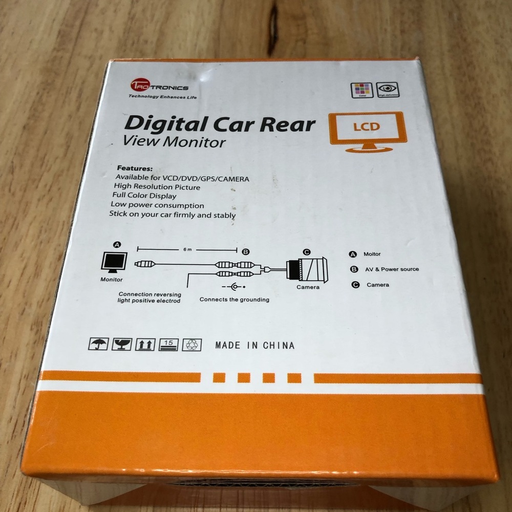 Taotronics Digital Car Rear Monitor - Picture 3 of 3